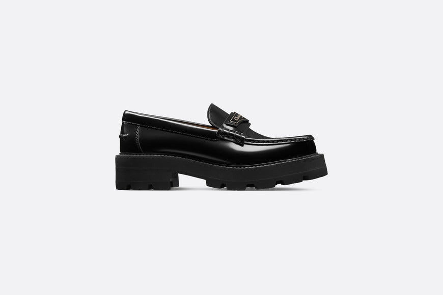 Dior Boy Platform Loafer • Black Brushed Calfskin