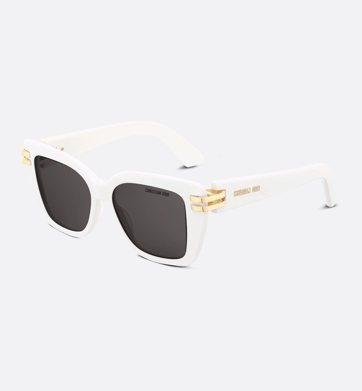 CDior S1I • White Square Sunglasses