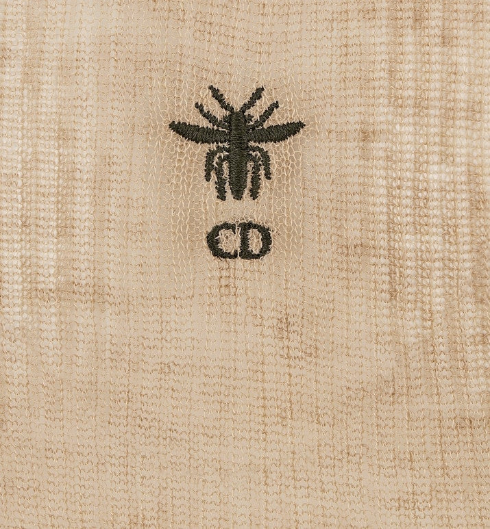 Tank Top • Beige Technical Linen Ribbed Knit