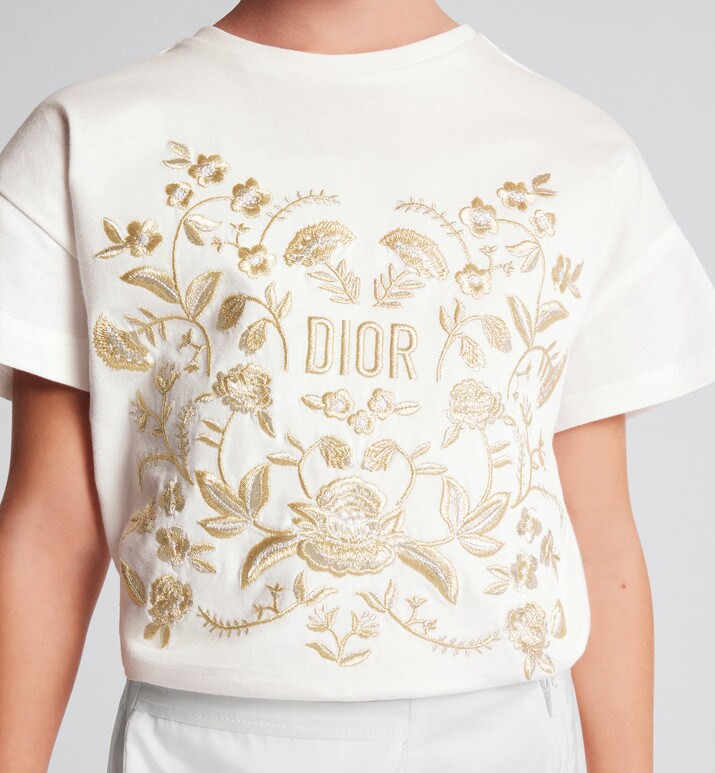 Kid's T-Shirt • Ivory Cotton Jersey