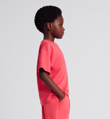 Kid's T-Shirt • Coral Cotton Jersey