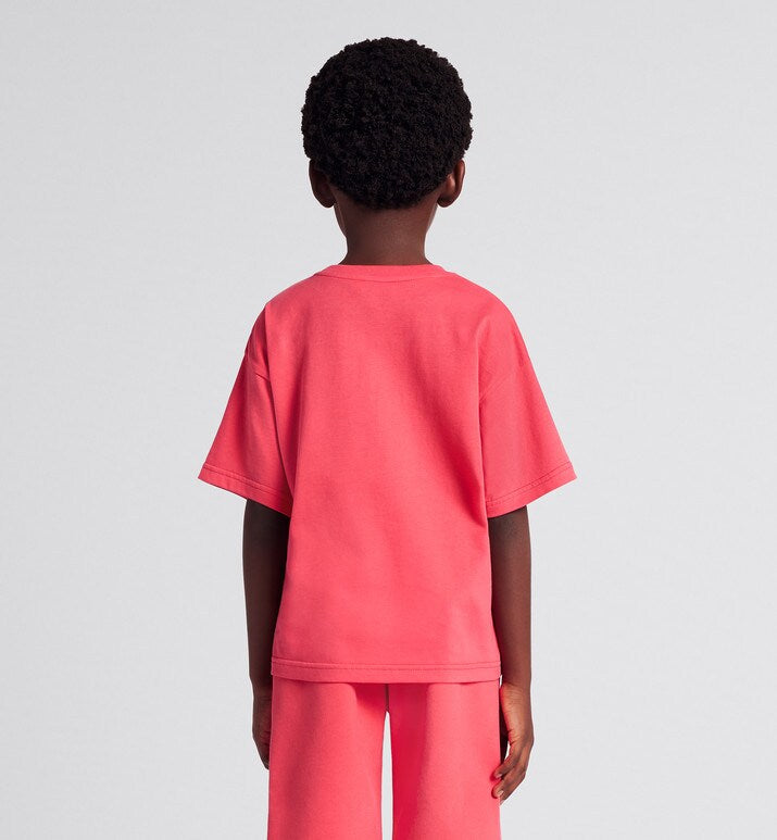 Kid's T-Shirt • Coral Cotton Jersey