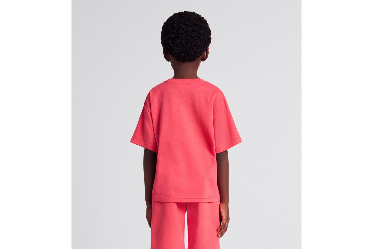 Kid's T-Shirt • Coral Cotton Jersey