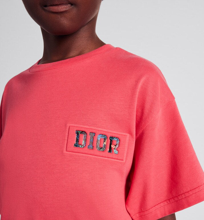 Kid's T-Shirt • Coral Cotton Jersey