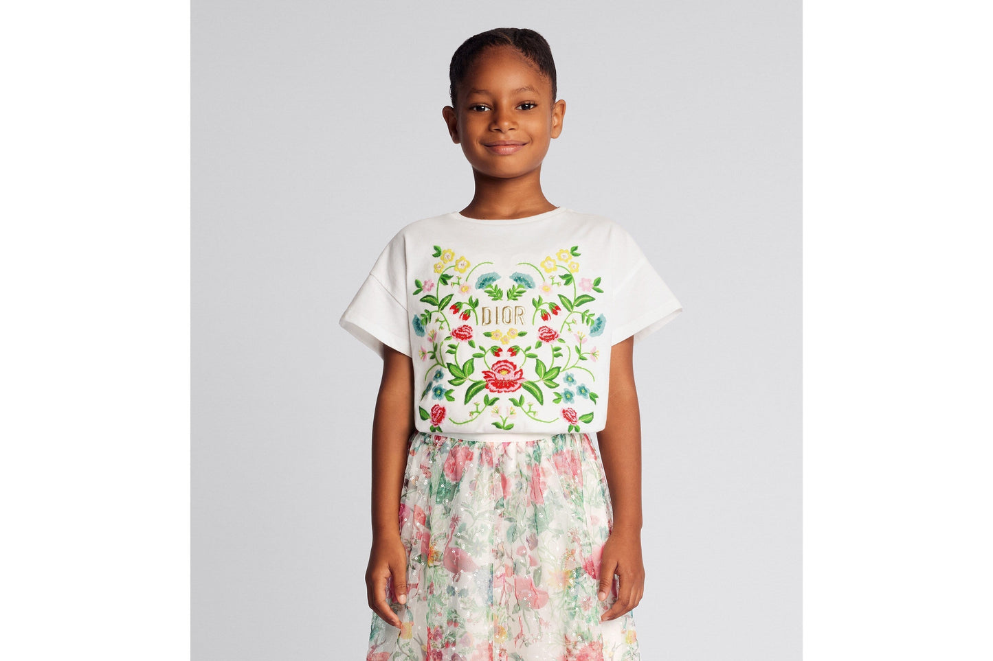 Kid's T-Shirt • Ivory Cotton Jersey
