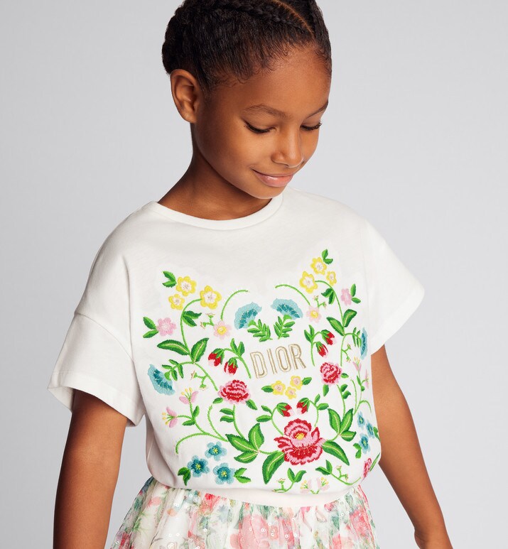Kid's T-Shirt • Ivory Cotton Jersey