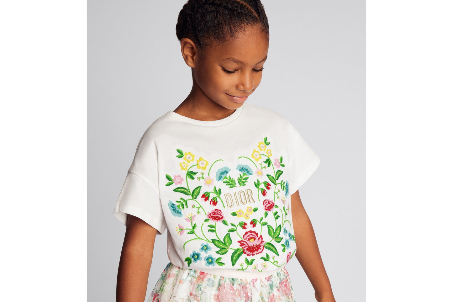 Kid's T-Shirt • Ivory Cotton Jersey