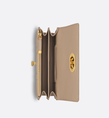 Miss Caro Mini Bag • Biscuit Macrocannage Lambskin