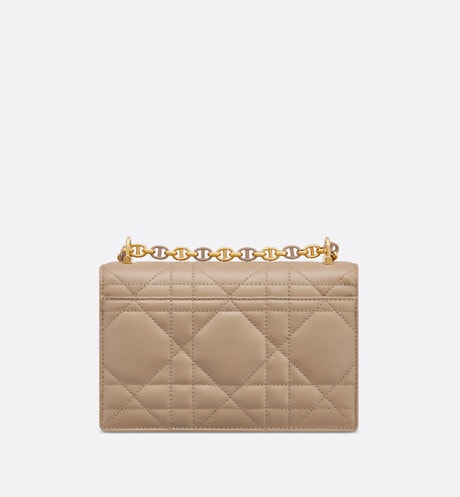 Miss Caro Mini Bag • Biscuit Macrocannage Lambskin