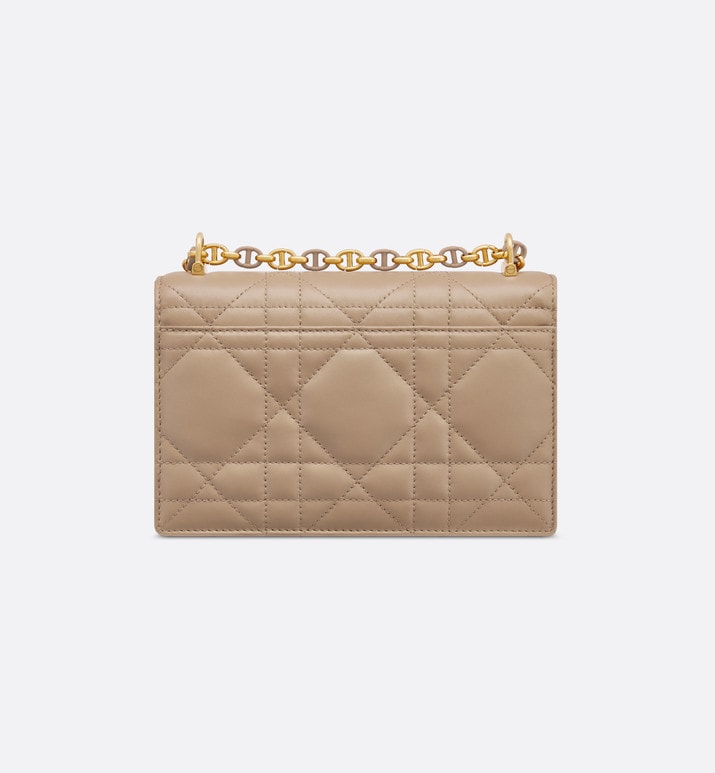 Miss Caro Mini Bag • Biscuit Macrocannage Lambskin