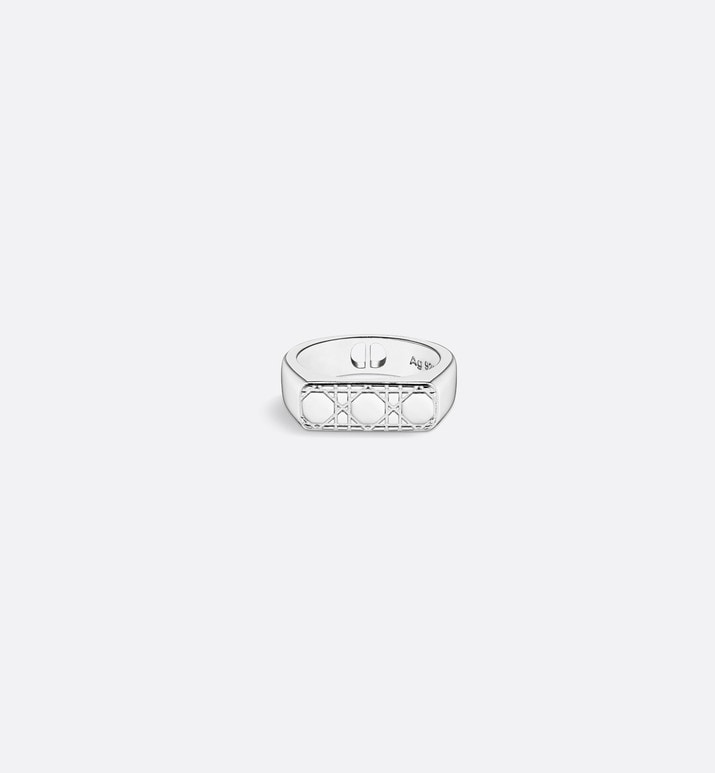 Dior Icons Cannage Ring • Silver