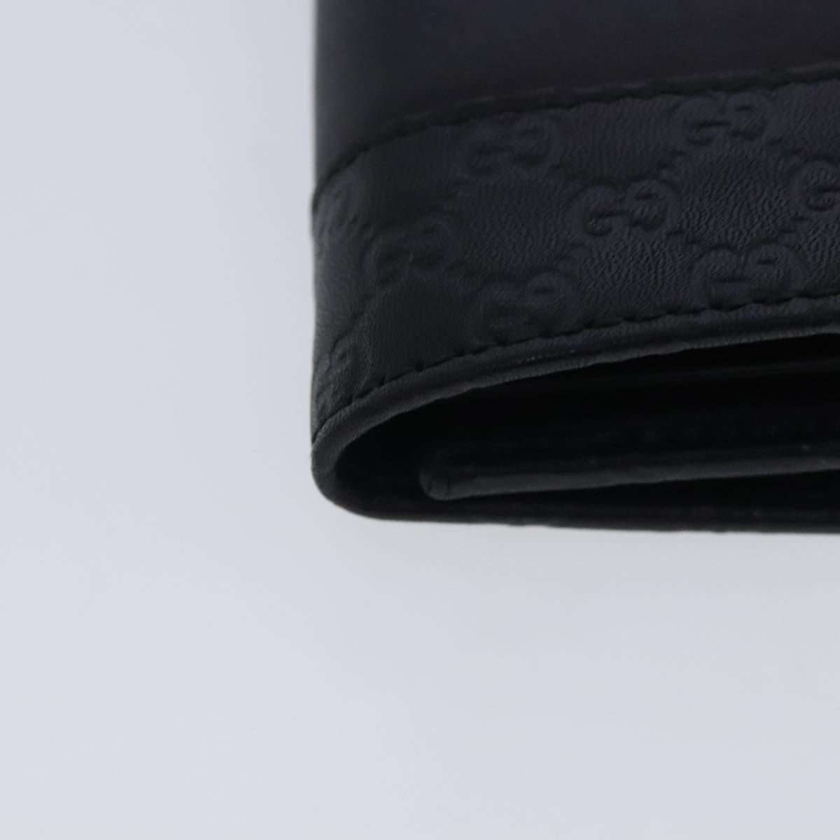 Gucci Key Case Black Leather Wallet  ()