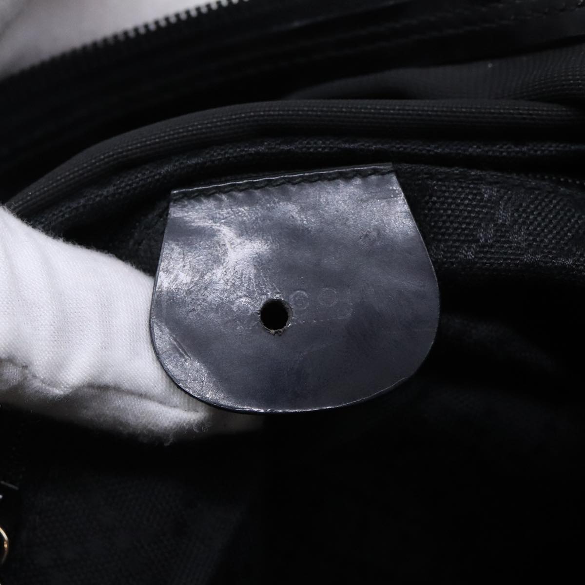 Gucci Bamboo Black Leather Handbag ()