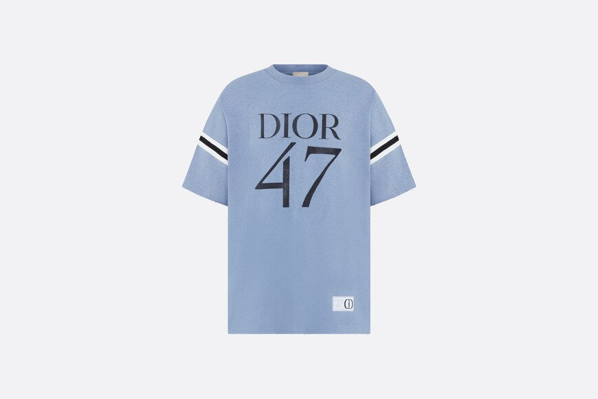 Oversized T-Shirt • Navy Blue Slub Cotton Jersey