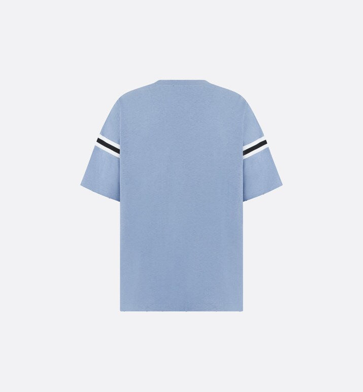 Oversized T-Shirt • Navy Blue Slub Cotton Jersey