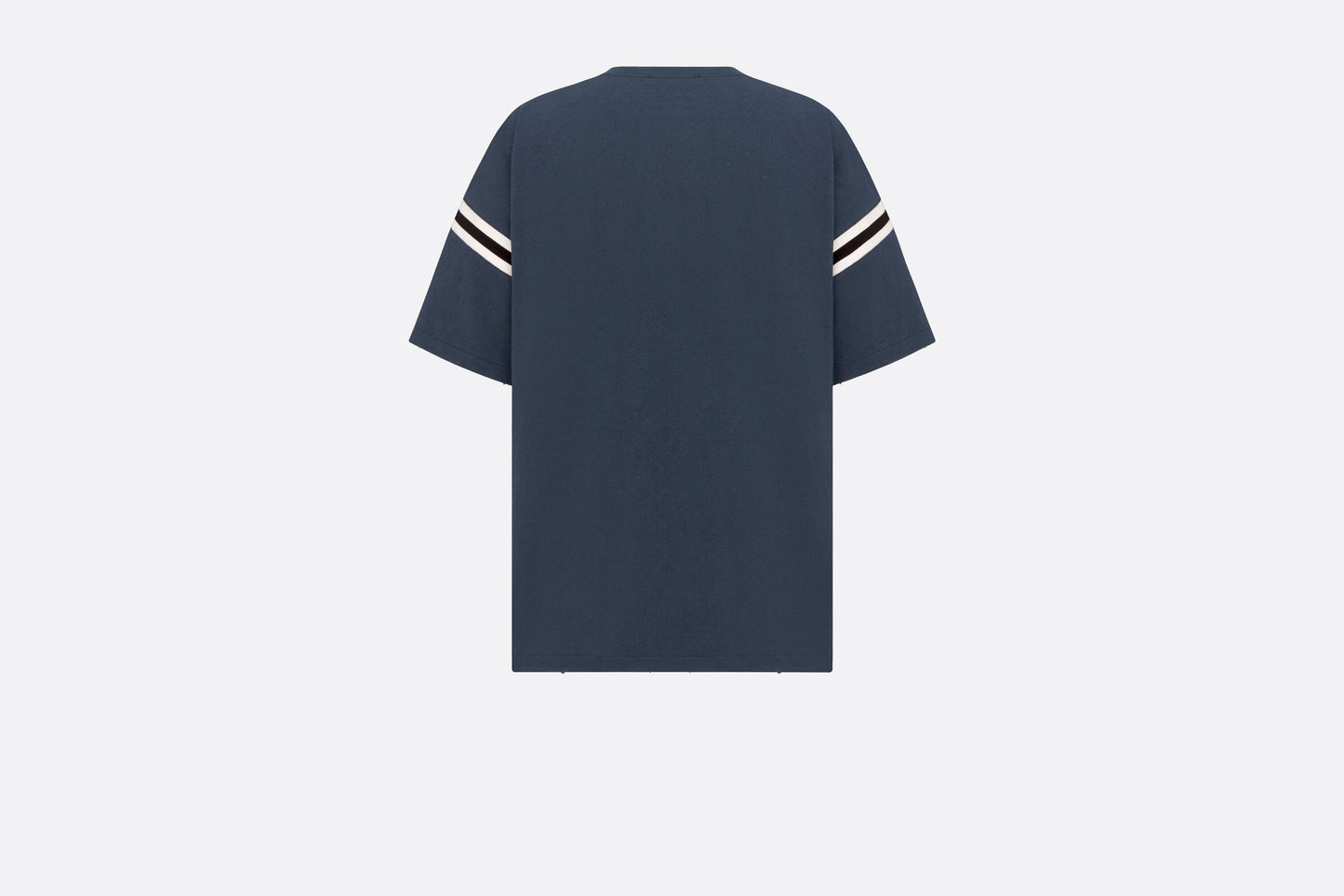 Oversized T-Shirt • Blue Slub Cotton Jersey