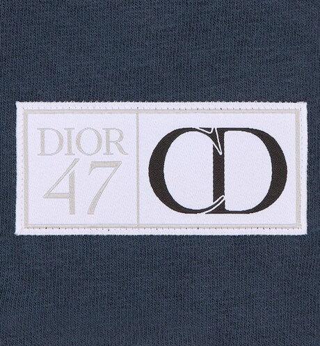 Oversized T-Shirt • Blue Slub Cotton Jersey