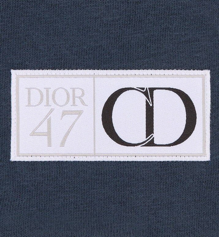 Oversized T-Shirt • Blue Slub Cotton Jersey