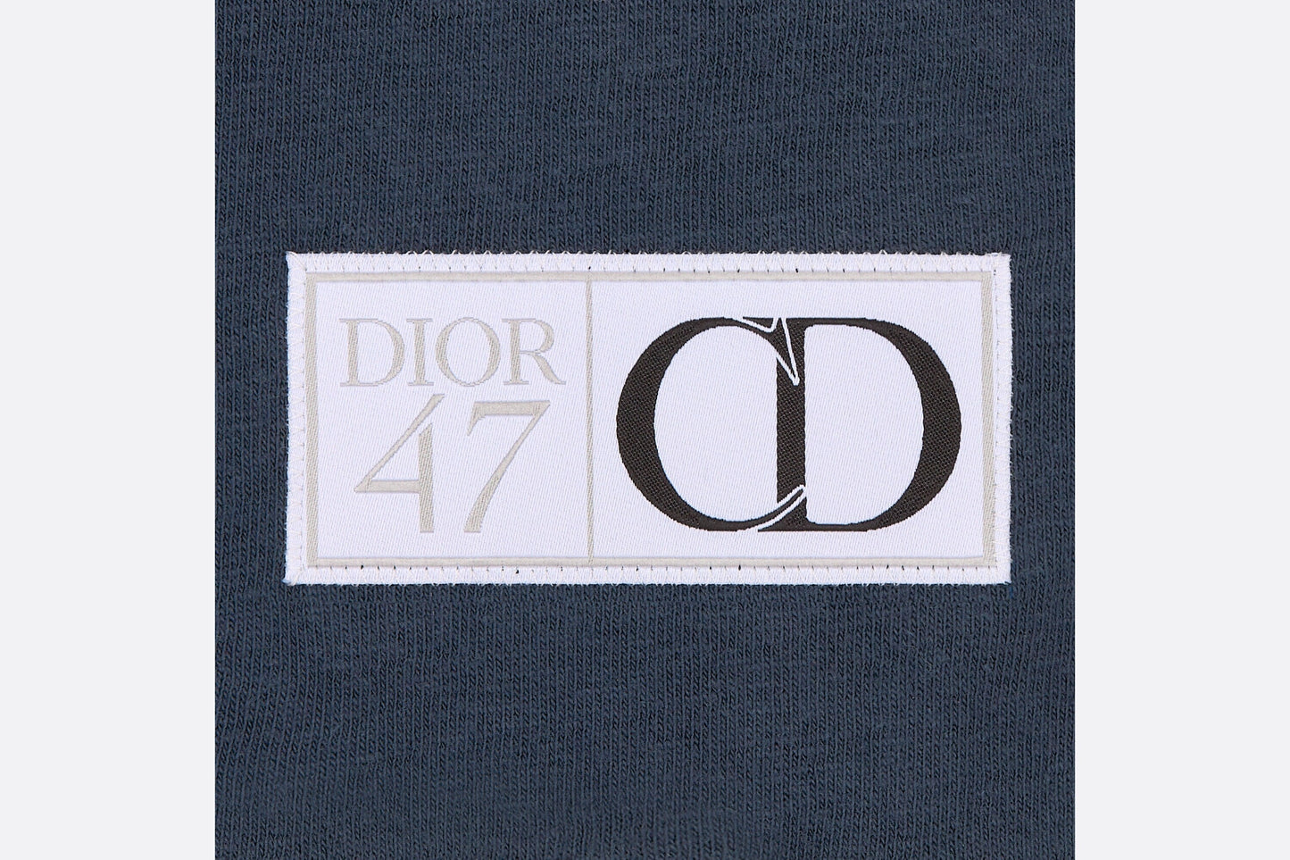 Oversized T-Shirt • Blue Slub Cotton Jersey