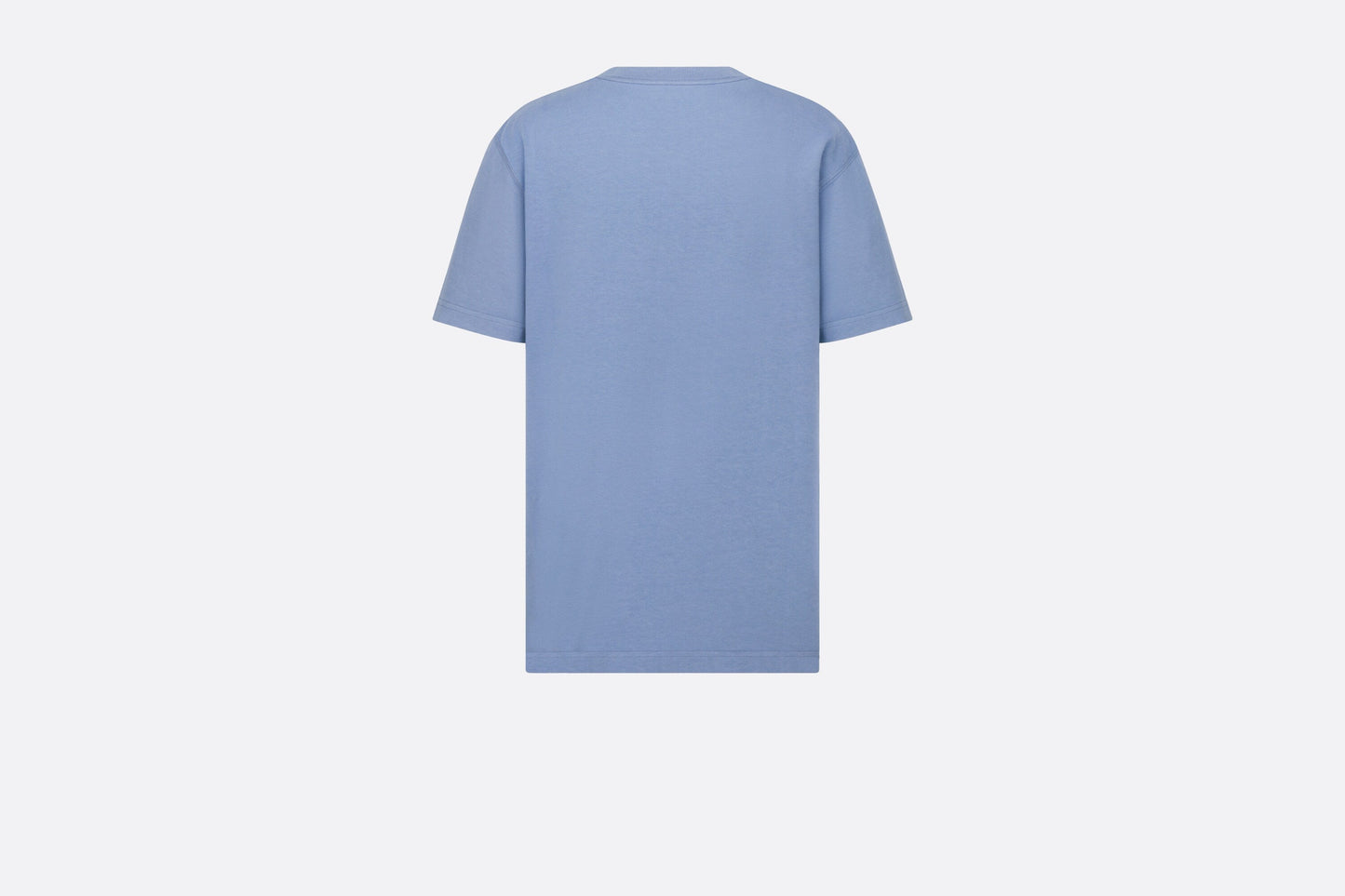 Christian Dior Couture Relaxed-Fit T-Shirt • Blue Organic Cotton Jersey