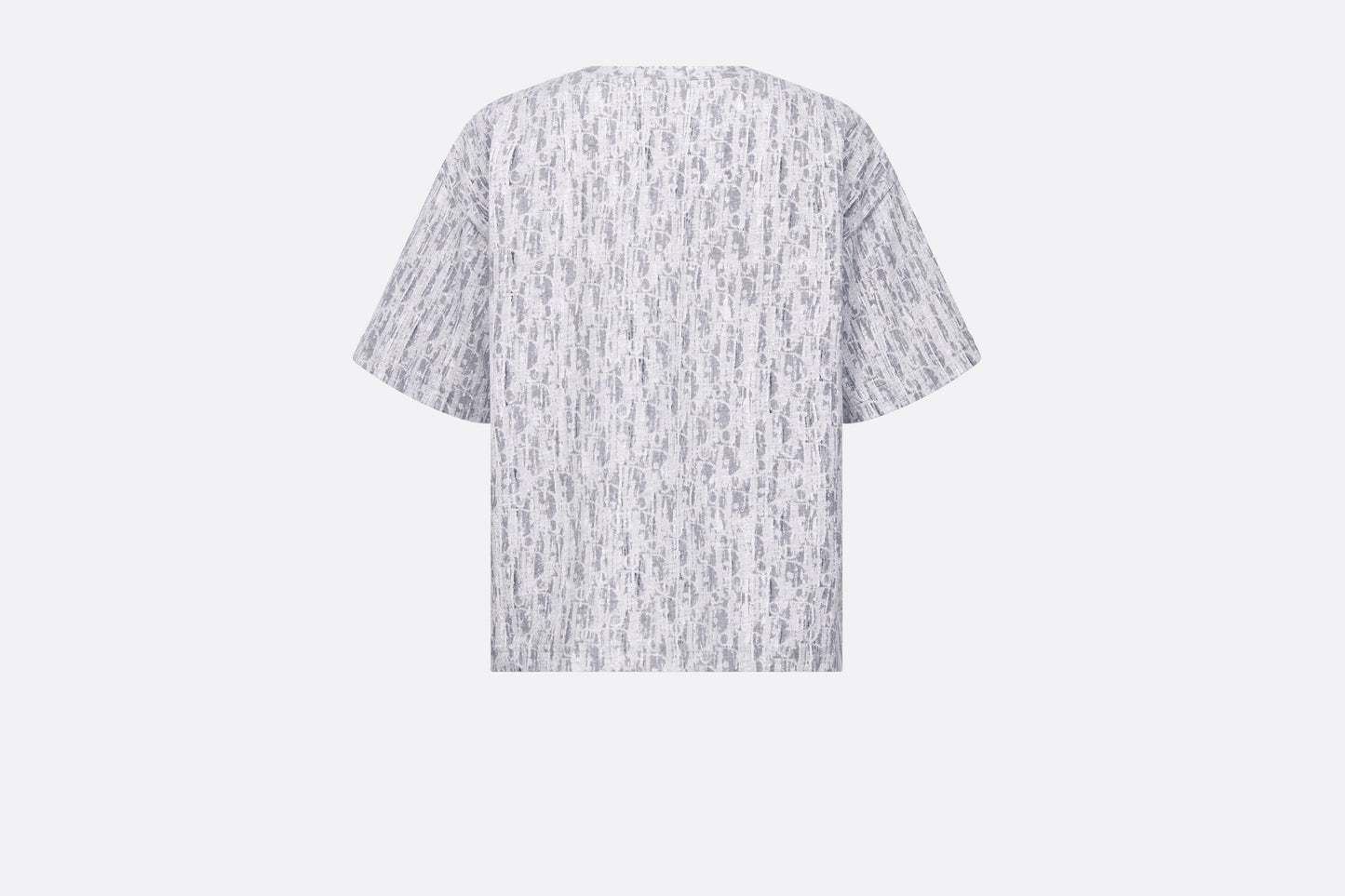 Kid's T-Shirt • Gray Dior Oblique Cotton Jersey with Camouflage Effect