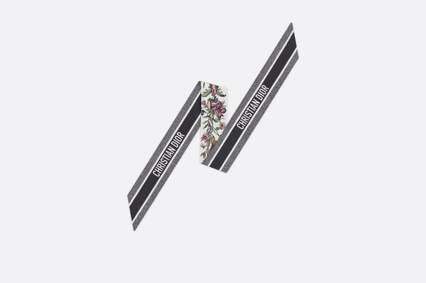 Mexico Millefiori Mitzah Scarf • Off-White Multicolor Silk Twill