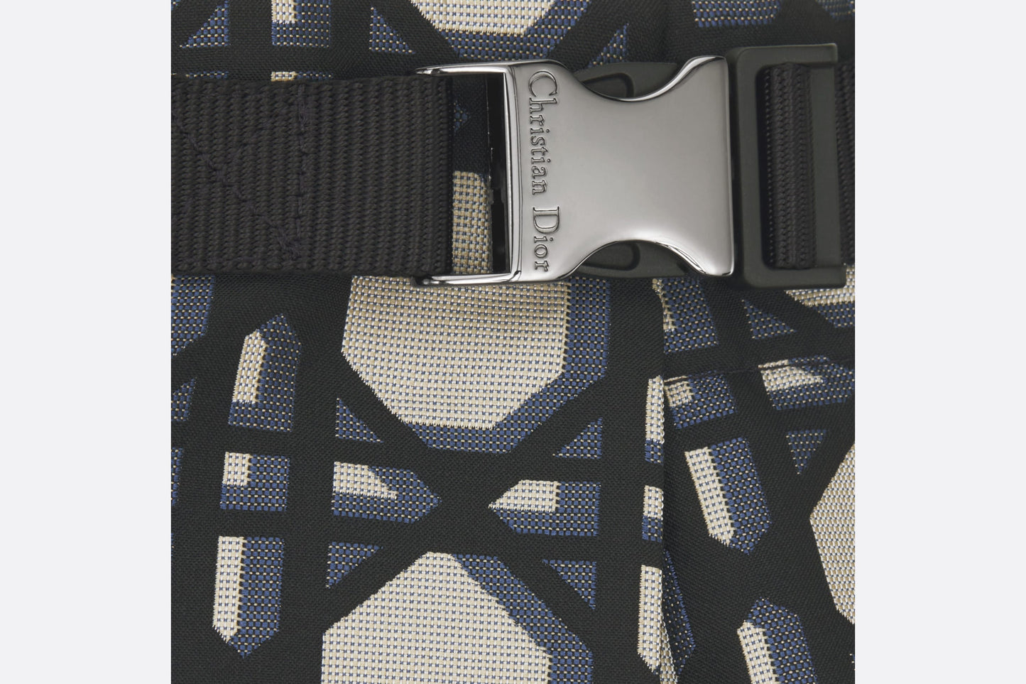 Macrocannage Skort • Navy Blue Technical Taffeta