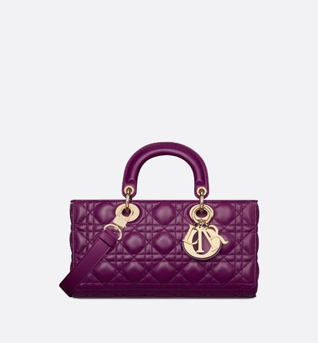Medium Lady D-Joy Bag • Mulberry Cannage Lambskin