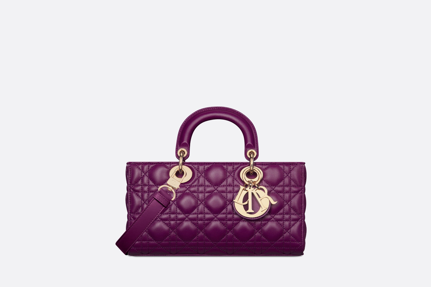 Medium Lady D-Joy Bag • Mulberry Cannage Lambskin