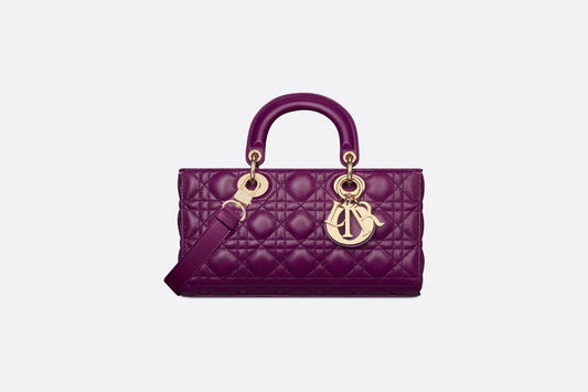 Medium Lady D-Joy Bag • Mulberry Cannage Lambskin