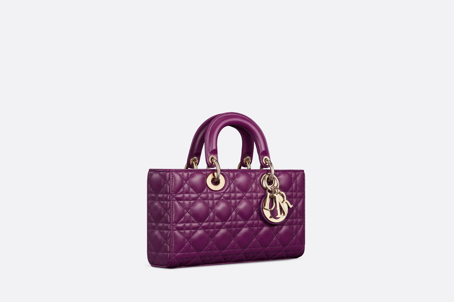 Medium Lady D-Joy Bag • Mulberry Cannage Lambskin