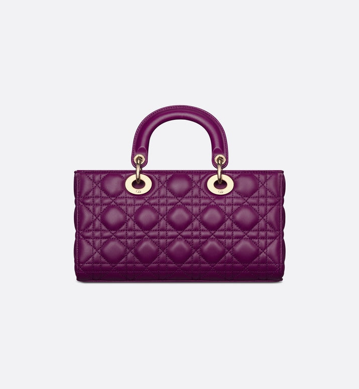 Medium Lady D-Joy Bag • Mulberry Cannage Lambskin