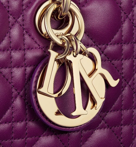 Medium Lady D-Joy Bag • Mulberry Cannage Lambskin