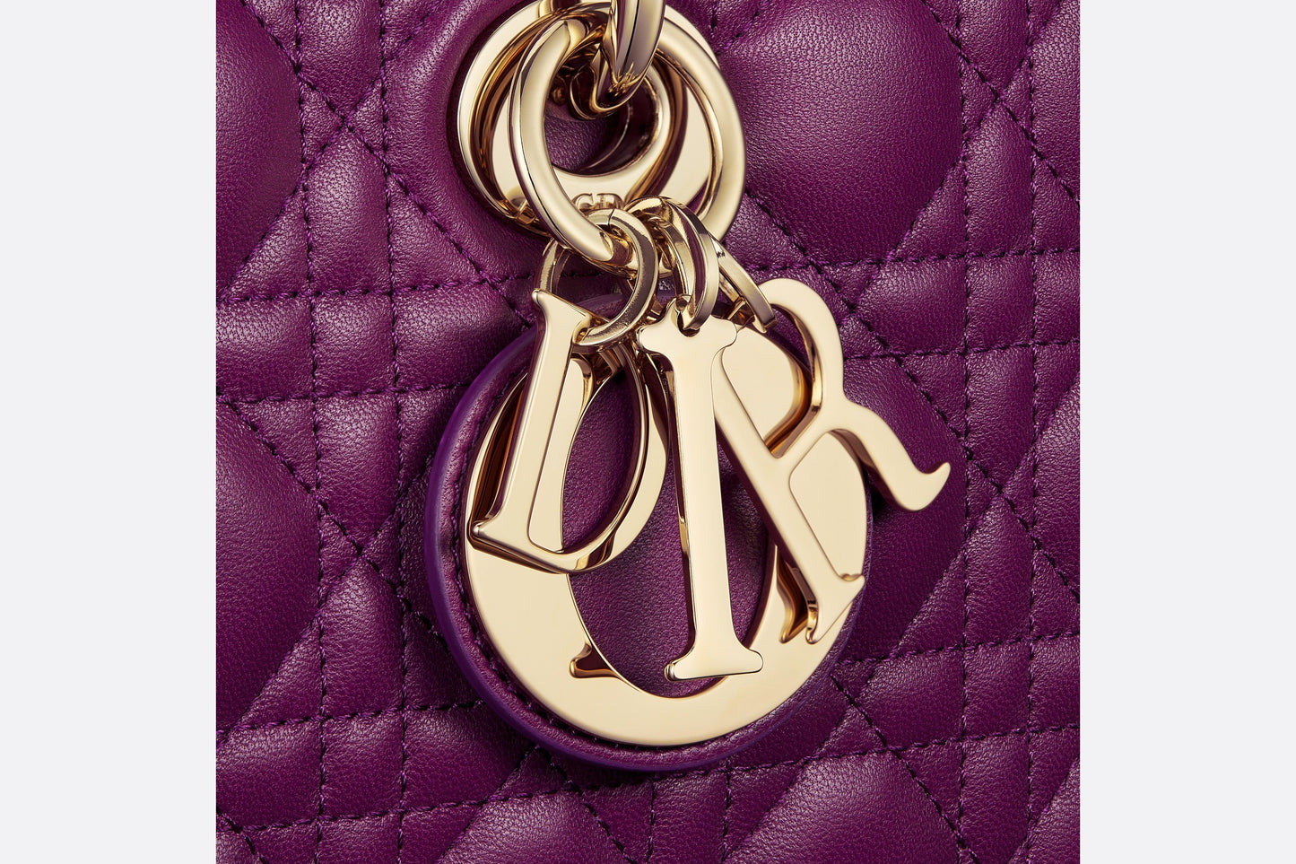 Medium Lady D-Joy Bag • Mulberry Cannage Lambskin