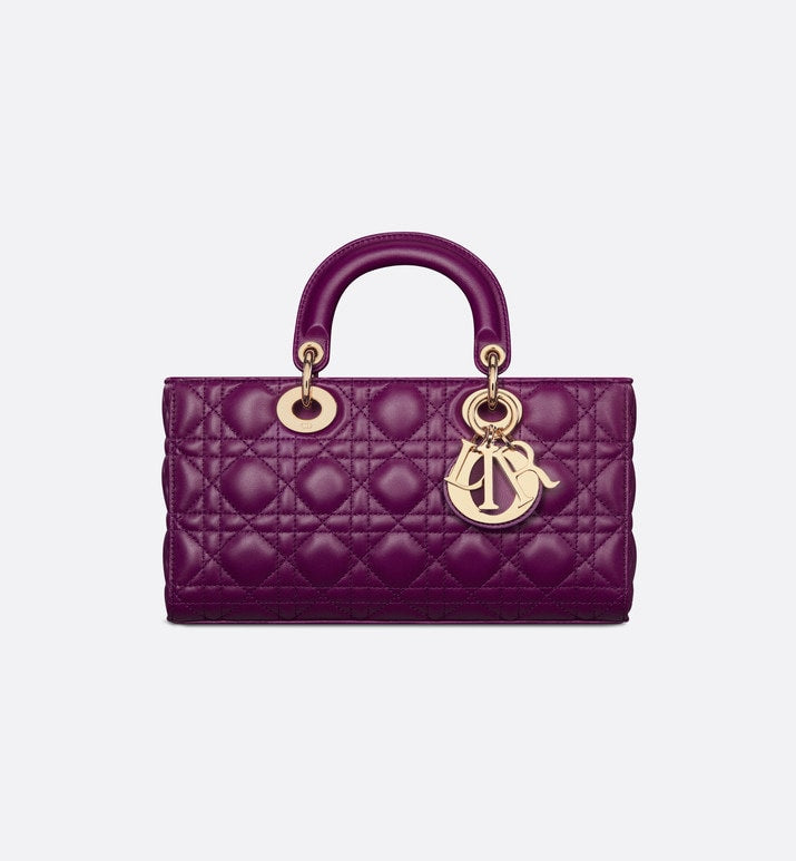 Medium Lady D-Joy Bag • Mulberry Cannage Lambskin