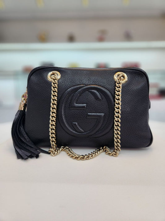 Gucci Soho Double Chain Shoulder Bag 308983 97417651