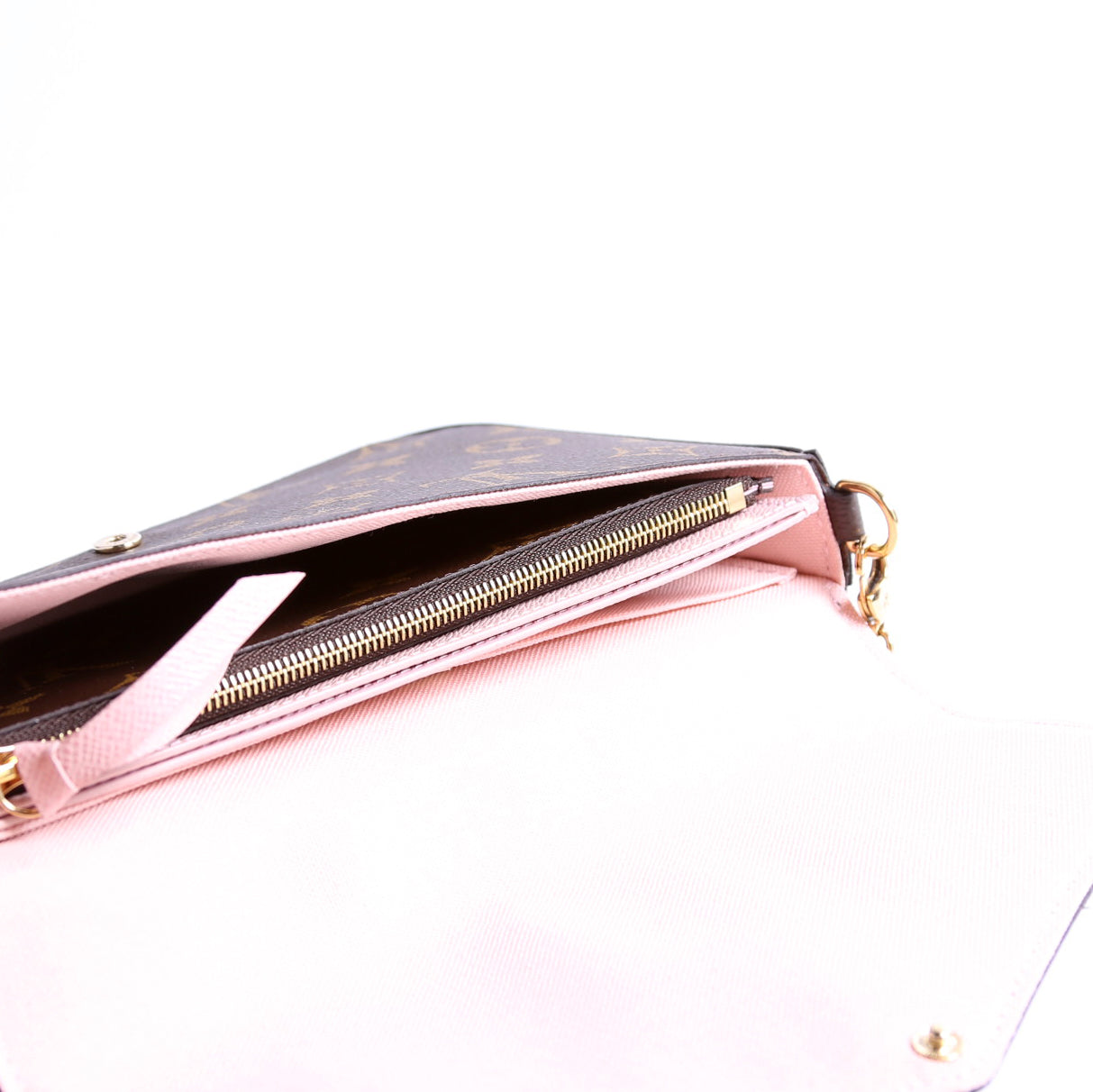 Pochette Felicie Valentine Dog Monogram