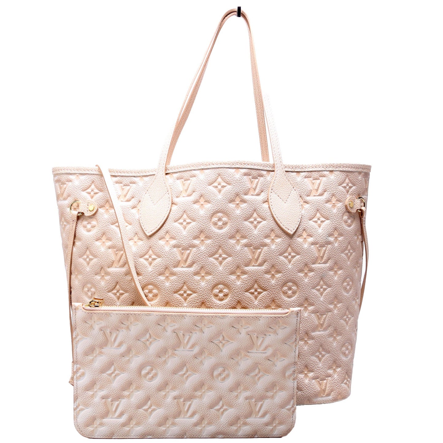 Neverfull With Wallet MM Stardust Empriente Beige