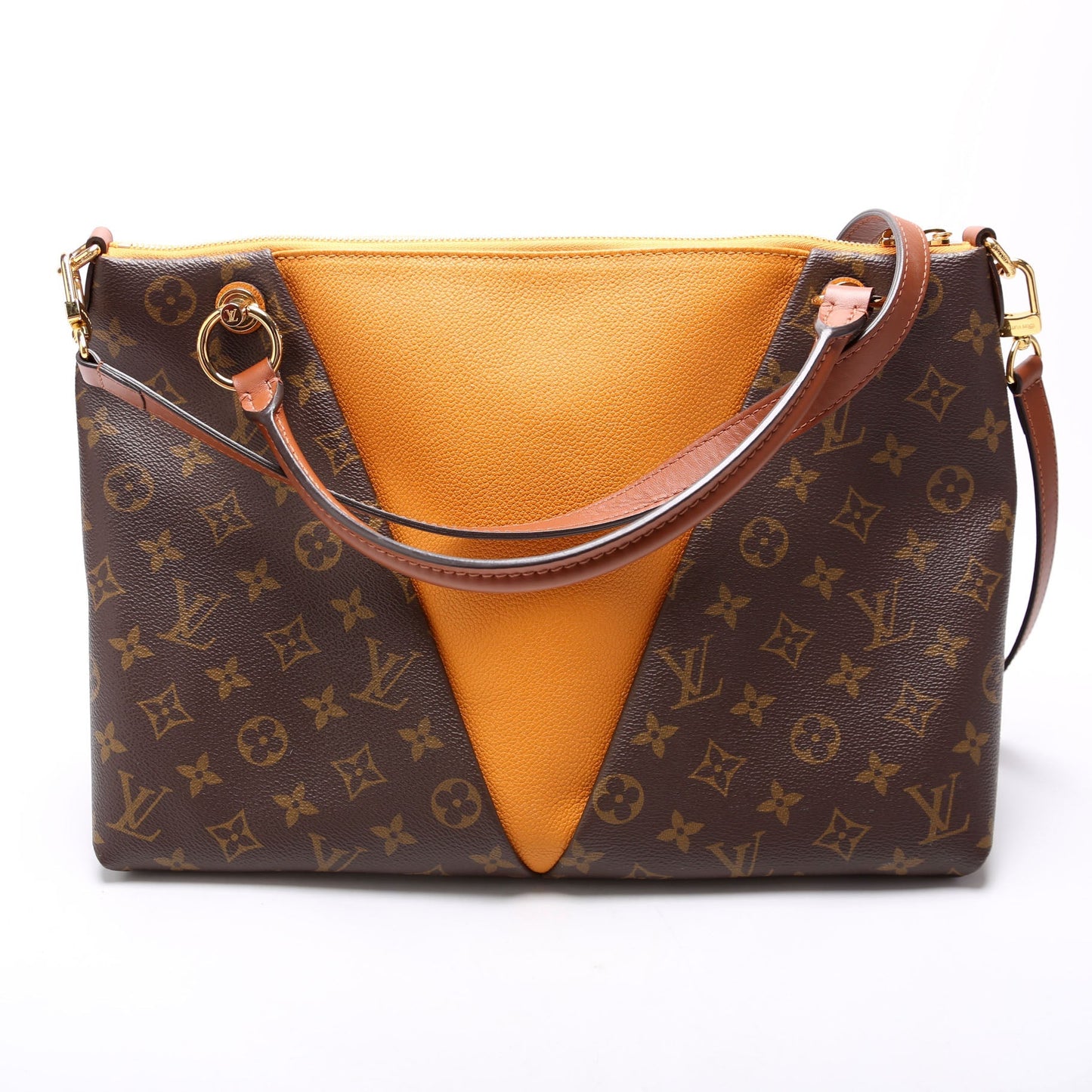 V Tote MM Monogram Orange