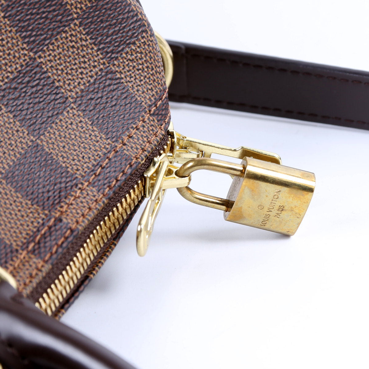 Speedy 35 with Strap Damier Ebene