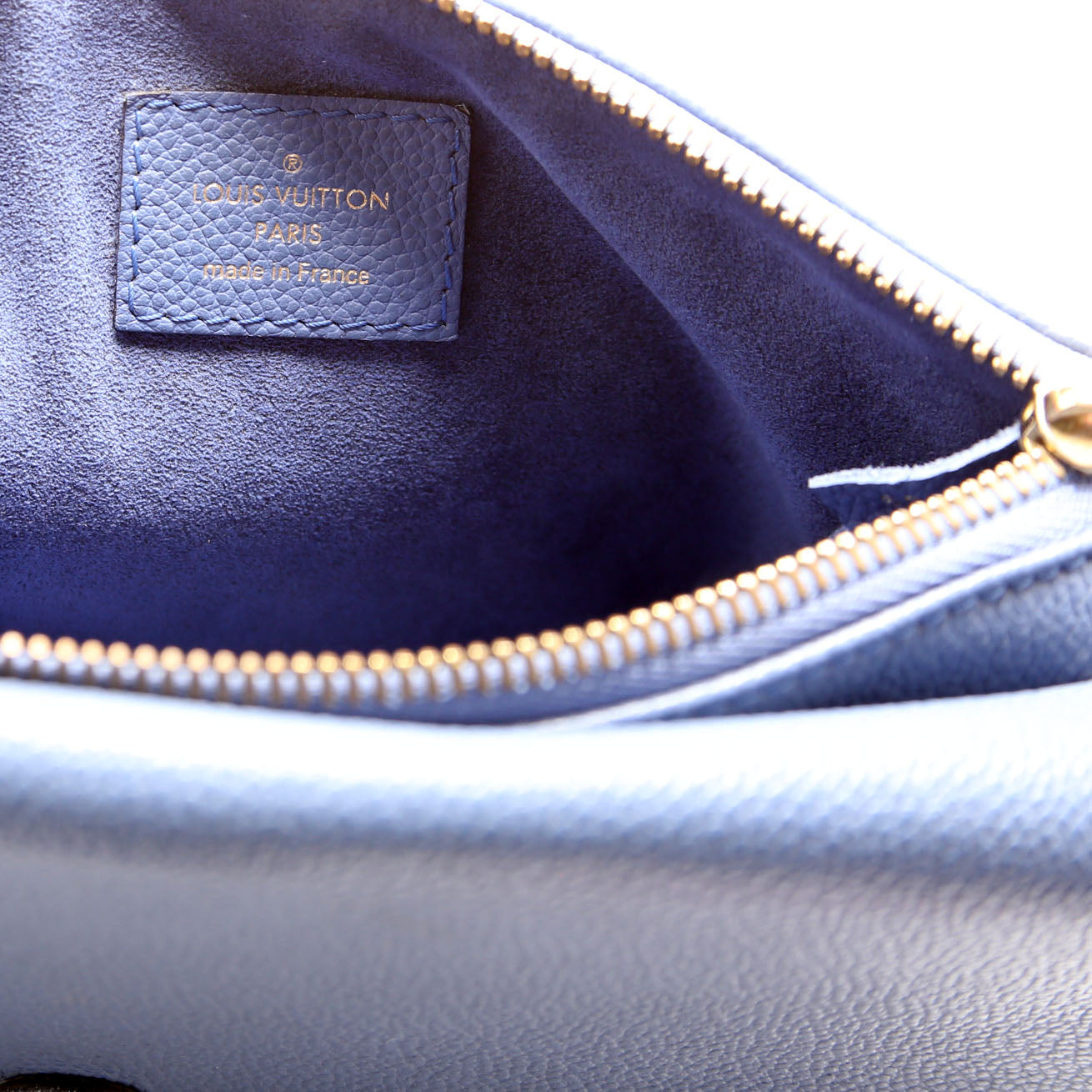 Twice Bag Empreinte Blue