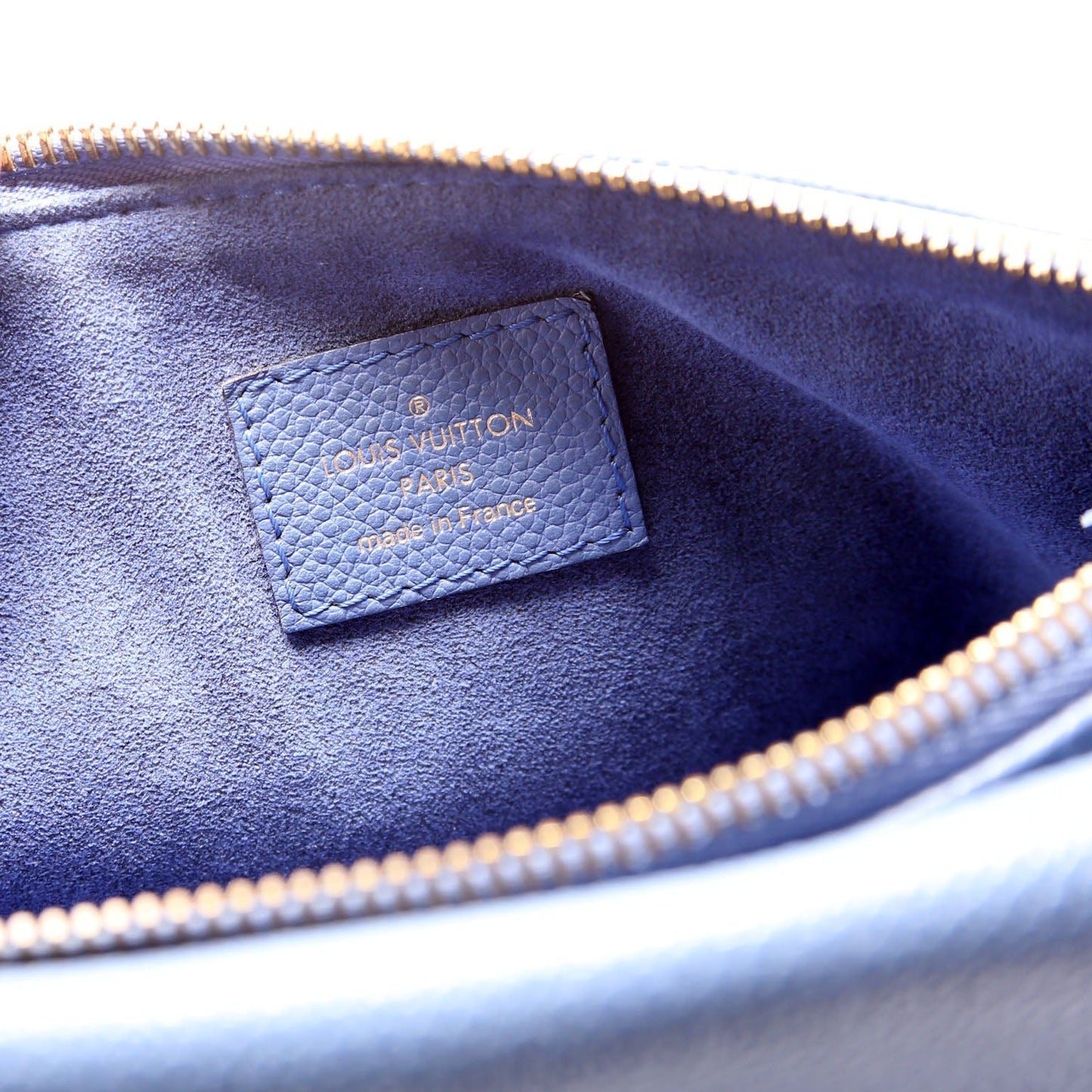 Twice Bag Empreinte Blue