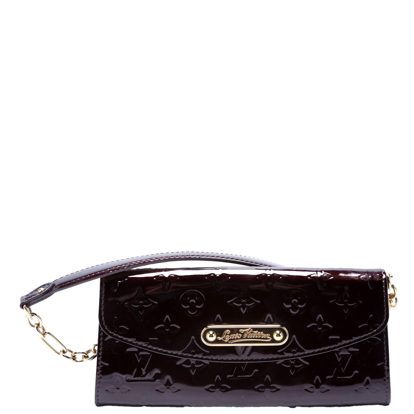 Sunset Boulevard Clutch Vernis Burgundy