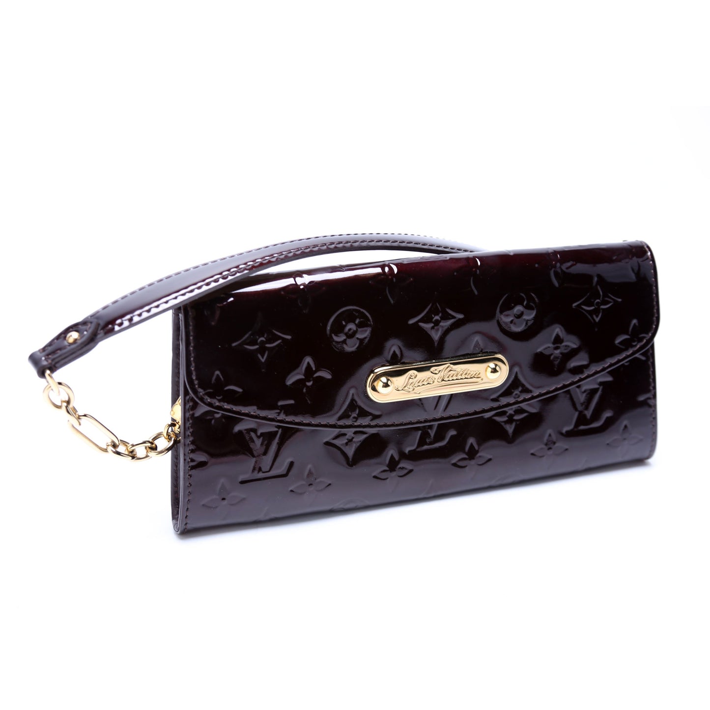 Sunset Boulevard Clutch Vernis Burgundy