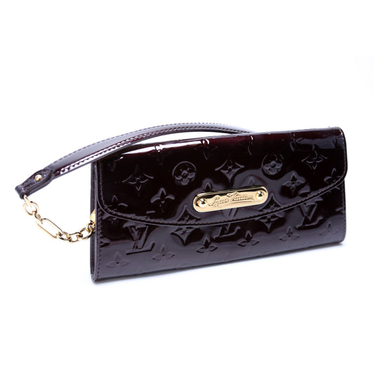Sunset Boulevard Clutch Vernis Burgundy