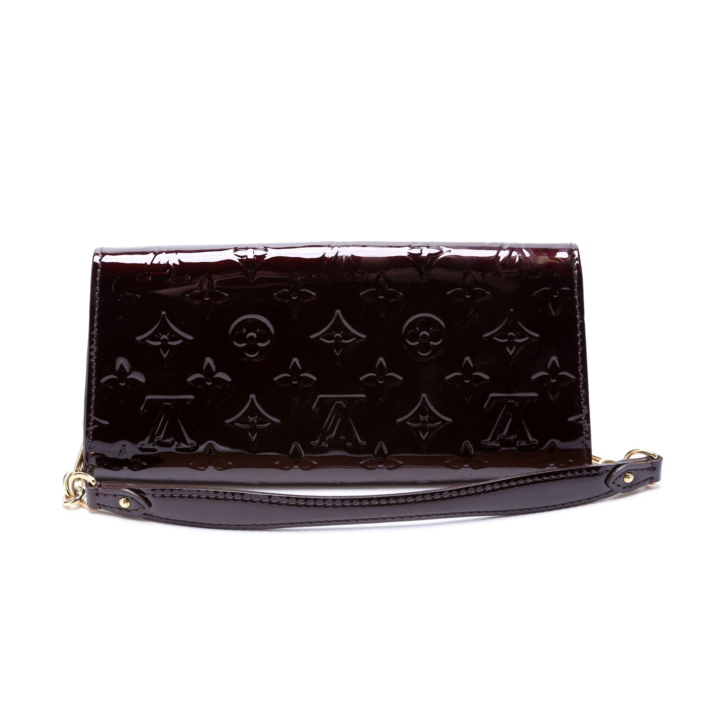 Sunset Boulevard Clutch Vernis Burgundy