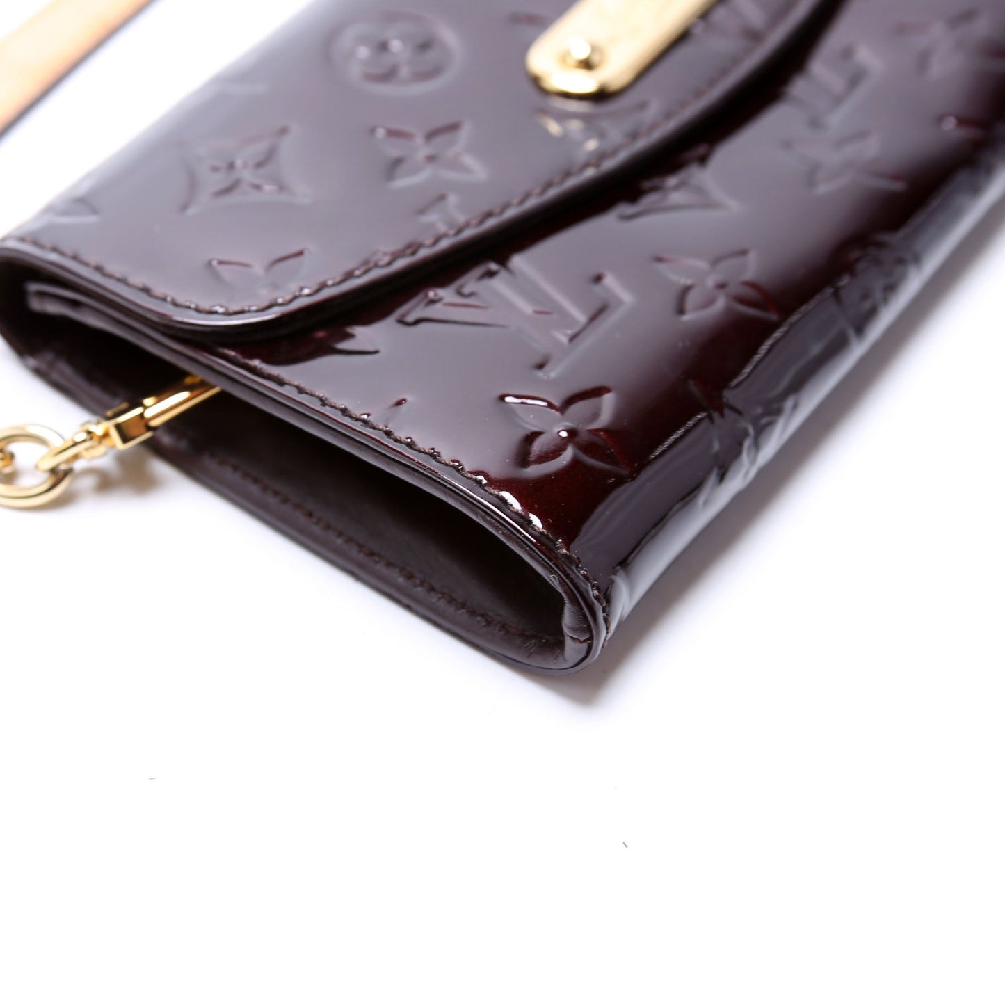 Sunset Boulevard Clutch Vernis Burgundy