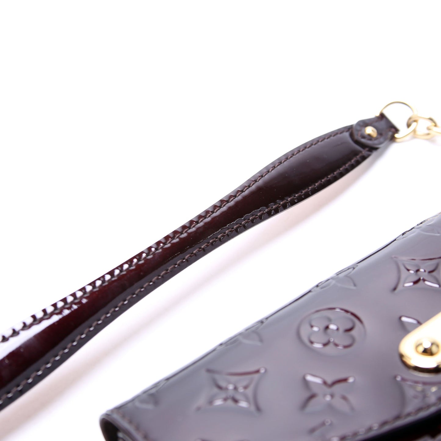 Sunset Boulevard Clutch Vernis Burgundy