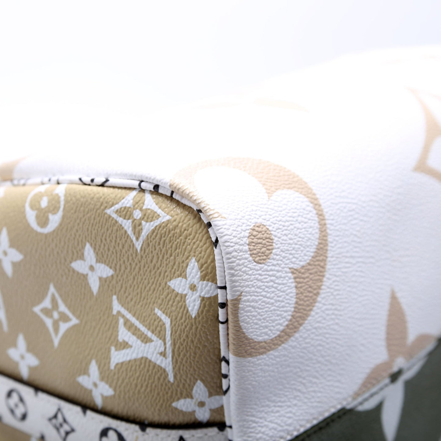 Speedy 30 Bandouliere Giant Monogram Green