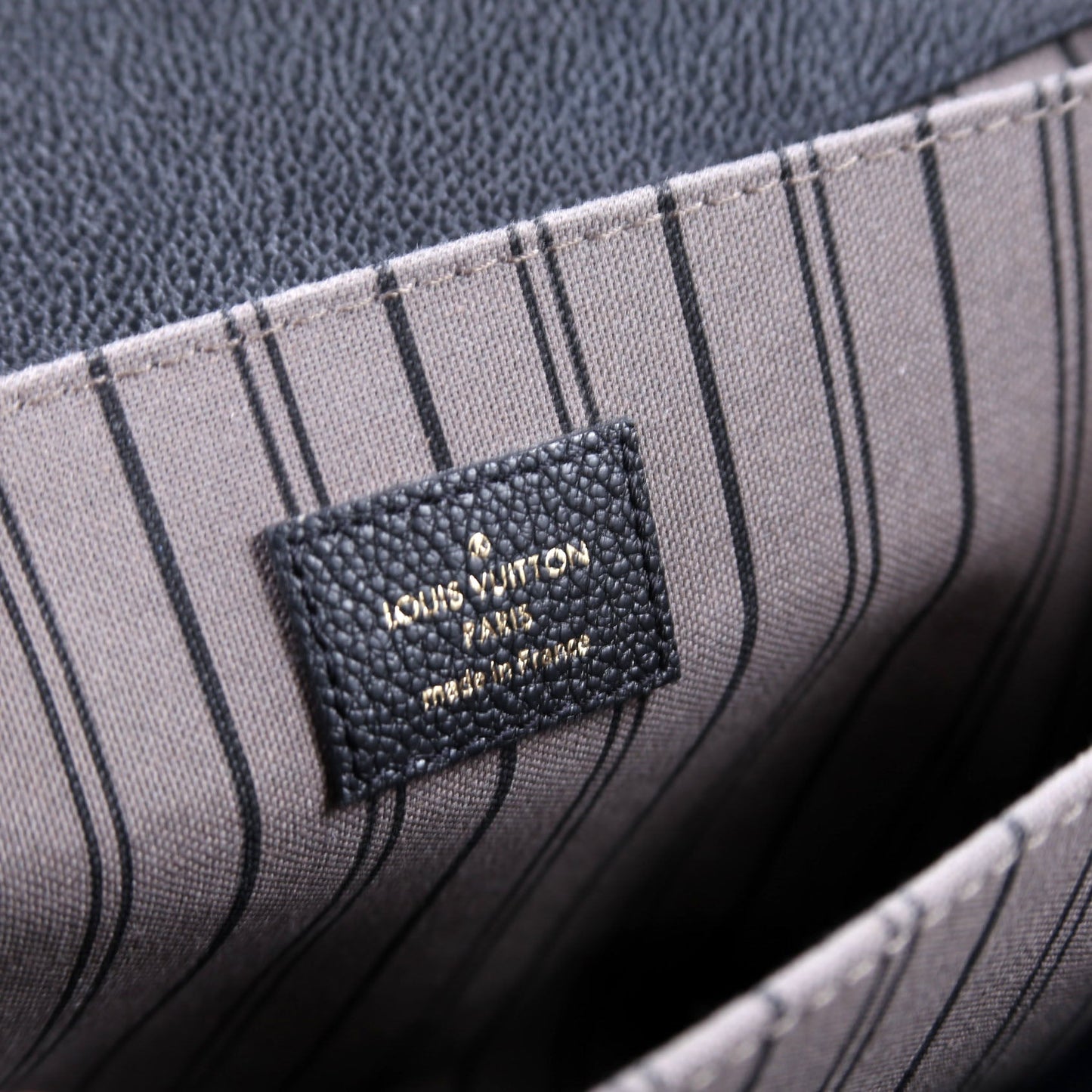 Pochette Metis Empreinte Black